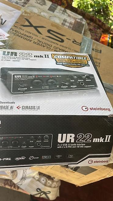 ремонт led мониторов: Аудиоинтерфейс Steinberg UR22 mkII - Подключение: USB 2.0, 2 входа / — 1