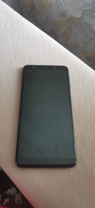 Samsung: Samsung Galaxy A7 2018, 64 GB, rəng - Qara, Barmaq izi, İki sim kartlı, Face ID