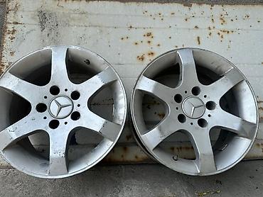 шина мерс: Литые Диски R 15 Mercedes-Benz, Б/у — 2