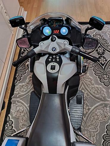Uşaq üçün elektrik maşınları: Uşaq üçün elektrikli polis motosikleti – BMW R1200 RT dizaynı az — 5