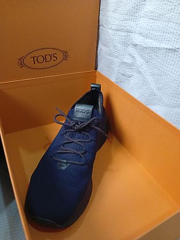 tods: 100 manat Tünd göy rəngli kişi Tod's ayaqqabıları "Tod's Run 63K — 3
