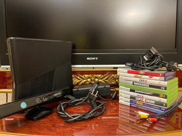 xbox 360 freeboot: XBOX 360 (Almaniyadan alinib) ✅komplektde gedir: 1)Kinect kamera🎥 2) X