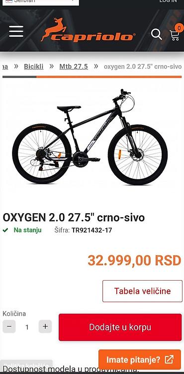 Bicikli za odrasle: Bicikli star 1 godinu. Malo ga je sin  vozio, sve je originalno na — 1