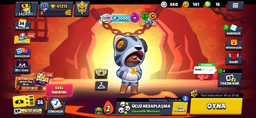 Salam Alekum Brawl stars hesabı satıram hesabın içinde çoxlu desenler