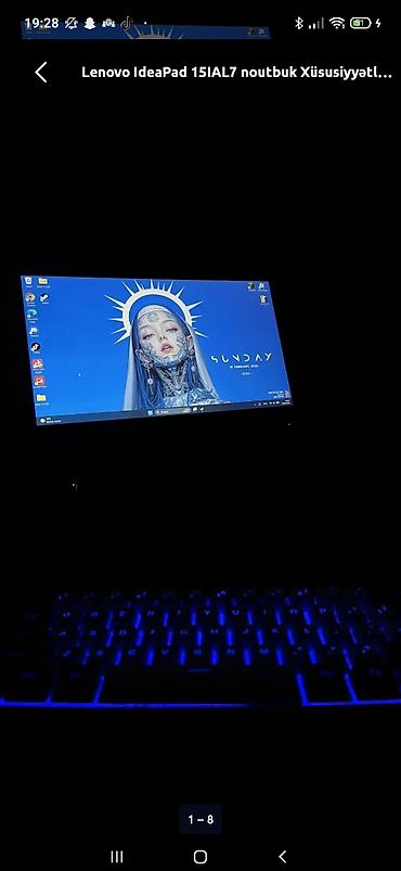 Noutbuklar və aksesuarlar: İşlənmiş Lenovo IdeaPad, 15.6 ", Intel Core i5, 512 GB, Ünvandan götürmə — 1