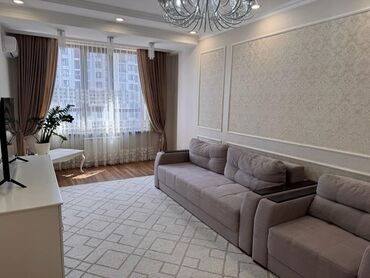 сдам квартиру с последующим выкупом бишкек: 3 комнаты, Агентство недвижимости, Без подселения, С мебелью полностью