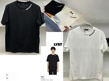 Majice: Men's T-shirt Balmain, bоја - Bela — 16