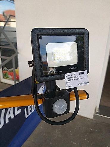 Baštenska rasveta: LED REFLEKTOR SA SENZOROM POKRETA (10W) Opis: Novi LED reflektor sa — 1
