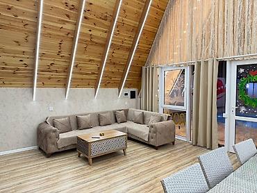 Günlük kirayə evlər: İstirahət üçün A‑frame tipli villa – şəxsi hovuzla - Memarlıq — 9