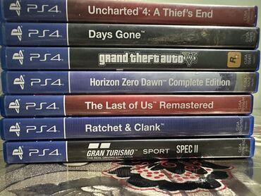 Oyun diskləri və kartricləri: Uncharted 4: A Thief's End, Qarışıq janr, İşlənmiş Disk, PS4 (Sony Playstation 4), Ödənişli çatdırılma, Rayonlara çatdırılma