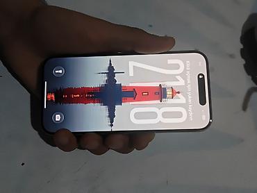 IPhone 15 Pro, 256 GB, Gümüşü, Face ID