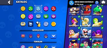 сколько стоит playstation 5: Bravl stars 59k 87 karakter 3hipersarj setini hamısı var ciddi