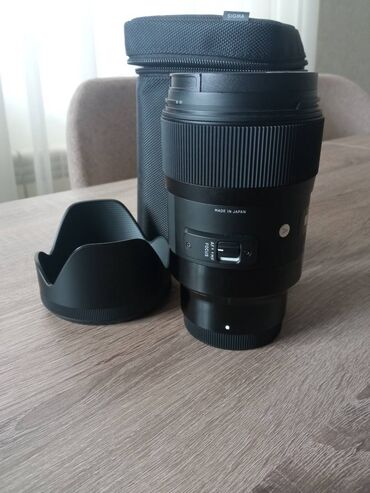 canon obyektiv: Sigma 35mm f/1.4 DG HSM Art Sony E Az istifade edilib. Yeni kimidir