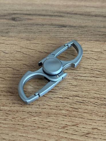 Игрушки-антистресс: Keychain Spinner Fidget Titanium toy - oyuncaq — stressi azaltmaq — 1