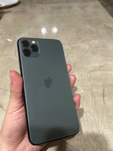 чехол 11 pro max: IPhone 11 Pro Max, Б/у, 256 ГБ, Matte Midnight Green, 100 %