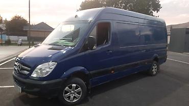 Mercedes-Benz Sprinter (длинная база, высокий потолок), синий цвет — 5
