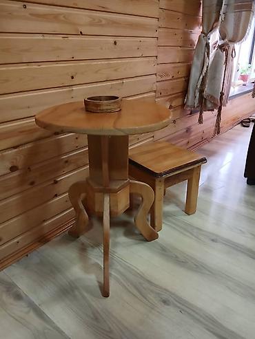 Комплекты столов и стульев для пикника: Обеденный комплект из массива дерева - Состав: прямоугольный стол и — 12