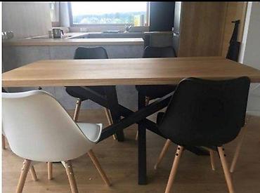 ikea uzice: LUX TRPEZARIJSKI STO | Izrada nameštaja po meri Drvo& metal — 2