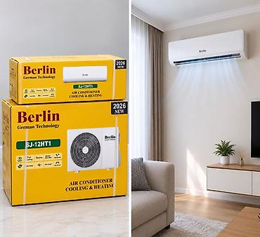 Техника и электроника: Berlin SJ-12HT1 split kondisioner – soyutma və isitmə funksiyalı — 1