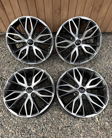Диски: Литые Диски R 17 Kia, Комплект, отверстий - 5, Б/у — 1