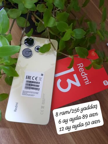 kredite telefon: Xiaomi 13, 256 GB, rəng - Bej, 
 Zəmanət, Kredit, İki sim kartlı