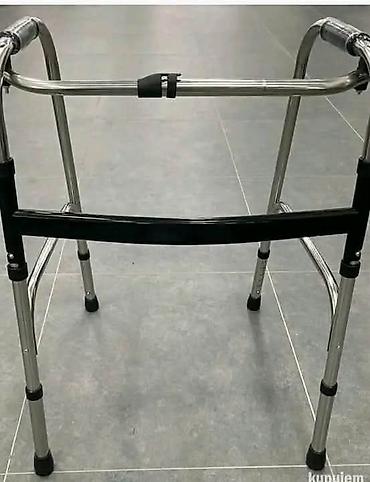 Walkers, crutches, walking sticks, rollators: Hodalica za odrasle – sklopivi aluminijumski ram za pomoć pri hodu - — 3