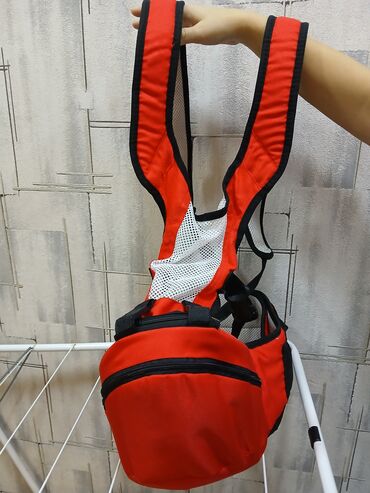 детский мотоцикл каталка: Qırmızı rəngli ön daşımalı uşaq/körpə daşıyıcısı - Ön tərəfdə geniş