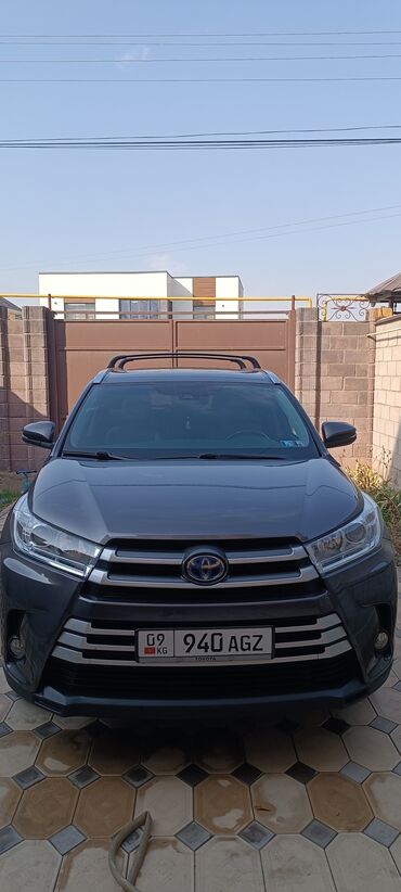 Toyota: Toyota Highlander: 2019 г., 3.5 л, Вариатор, Гибрид, Кроссовер — 7