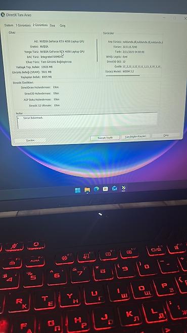 asus rog zephyrus g16: ASUS TUF Gaming F16 noutbuku Əsas xüsusiyyətlər: - Ekran: 16" — 2