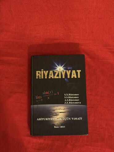 Школьные учебники: Çox az istifadə olunub təmiz və səliqəlidir Riyaziyyat 4 azn Fizika 6