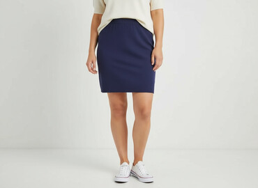 spódnice plisowane z eko skóry: Caprice, Women`s skirt, size XL