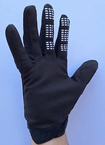 Oprema za bicikliste: FOX MTB/Enduro rukavice – crne, dugačak prst - Lagane i fleksibilne — 8