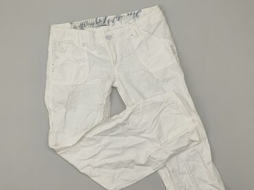 Spodnie: Spodnie New Look, L (EU 40), Len, stan - Dobry