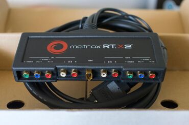 Audio və video kabellər: Matrox rtx 2 videomontaj isleri ucun yalniz whatsaap