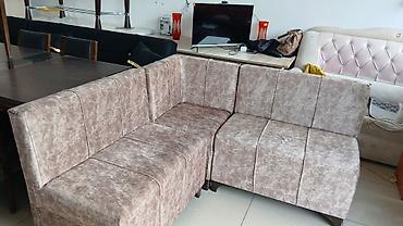 Divan və masa dəstləri: Məhsul: Künc divan dəstləri Təsvir: - Müxtəlif model və rənglərdə — 4