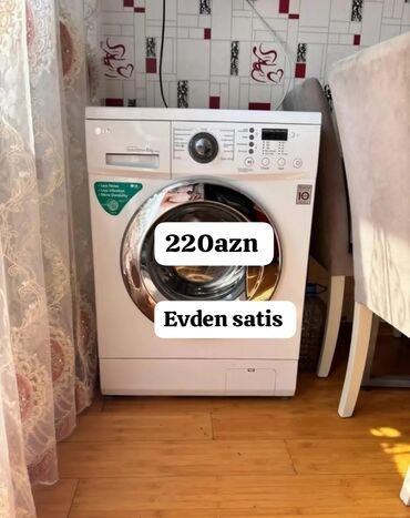 Qabyuyan maşınlar: LG önyükləməli paltaryuyan maşın - Direct Drive mühərrik (Inverter)