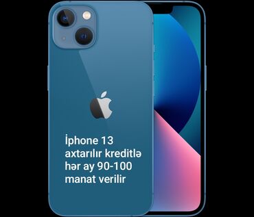 iphone 13 kreditle: IPhone 13, 128 ГБ, Синий, Кредит, Беспроводная зарядка, Face ID