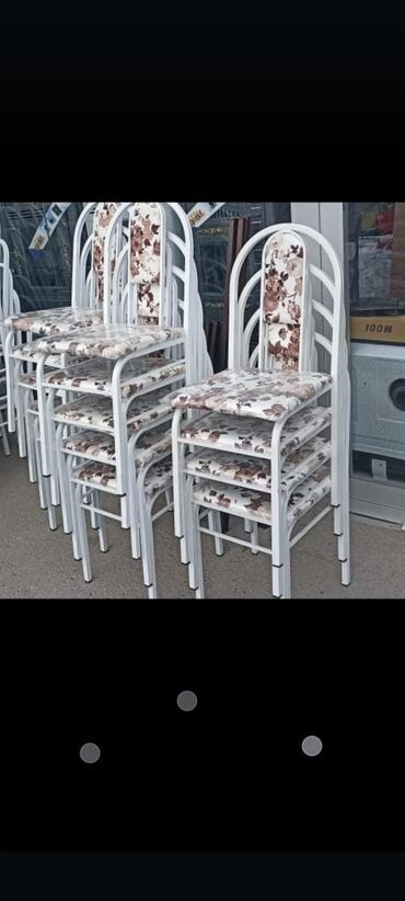 döş stolu: Для кухни, Складной, цвет - Белый Стул