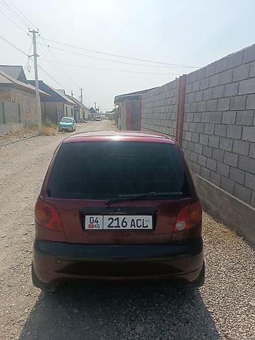 kyrgyzstan auto: Daewoo Matiz: 2007 г., 0.8 л, Механика, Бензин, Хэтчбэк — 2