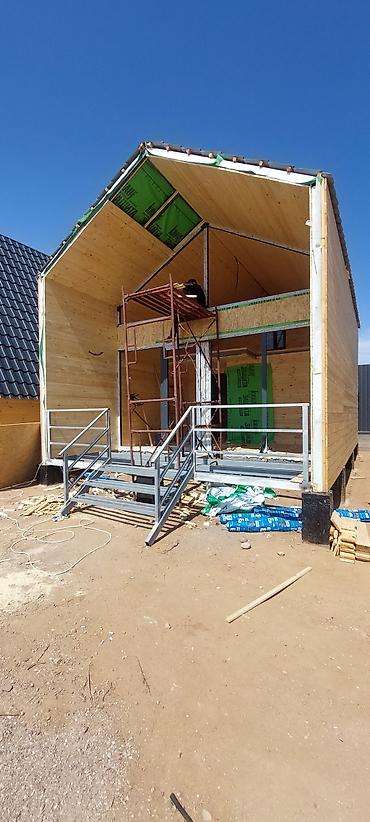 Продажа модульных домов: Современные каркасные дома с панорамным остеклением и вторым светом - — 9