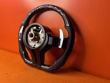 Рули: Спортивный руль BMW в стиле M Performance с выразительным карбоновым — 9