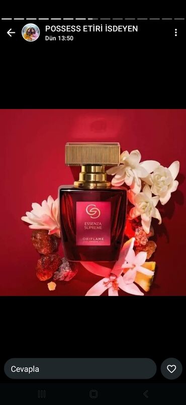 Vitaminlər və BAƏ: Oriflame Giordani Gold “Essenza Supreme” qadın ətiri - Brend