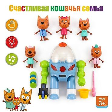 Игрушки: Интерактивный игровой набор «Счастливая кошачья семья» - Тематика — 1