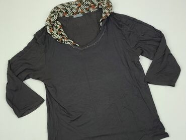 bluzki koszulowe damskie czarne: Bluzka Damska, 3XL, stan - Dobry