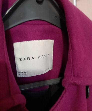zara ženski kaputi 2022: Zara, S (EU 36), Single-colored, With lining