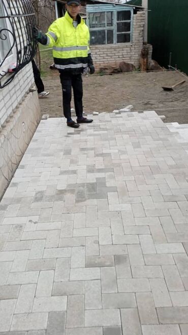 Тротуарная плитка: Брусчатка Брусчатки  Брусчатка Бишкек цена Брусчатка укладка — 2