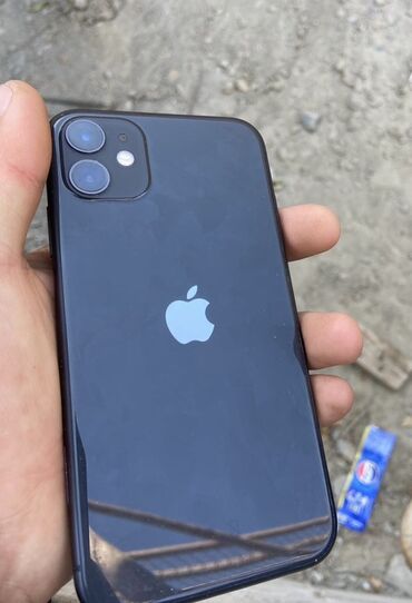 айфон 11 про цена в бишкеке бу: IPhone 11, Жаңы, 64 ГБ, Кара, Заряддоочу түзүлүш, 74 %
