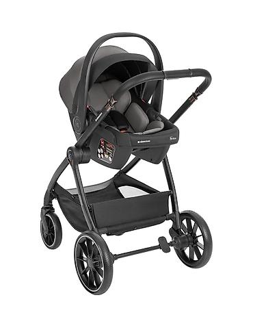 Kolica za bebe: KIKKA BOO Kolica MODENA 3u1 set sa I-Size autosedištem i tvrdom korpom — 12
