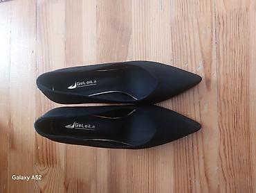 eqa shoes qarayev: Tuflilər, Ölçü: 40, rəng - Qara, Yeni — 5