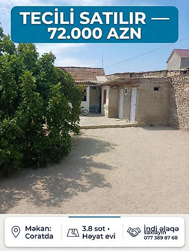 Həyət evləri və villaların satışı: 3 otaqlı, 140 kv. m, Kredit yoxdur, Orta təmir — 1